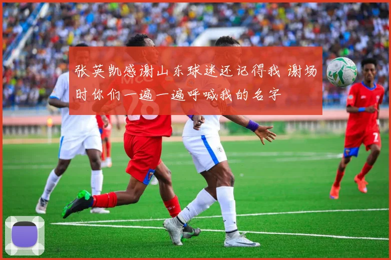 张英凯感谢山东球迷还记得我 谢场时你们一遍一遍呼喊我的名字